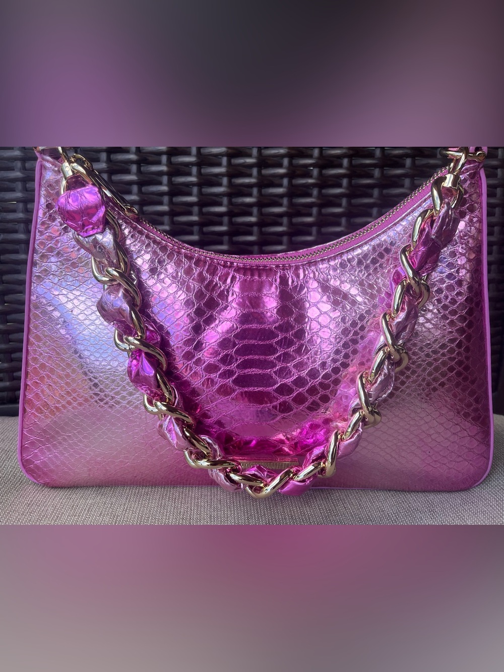 NWT Brahmin MOD ESME in ROSE WATER AKONI Shoulder Bag
